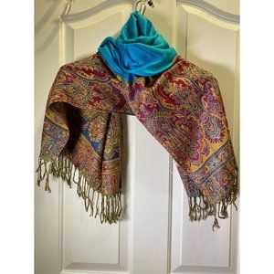 Luxurious Paisley Pattern Scarf/Wrap/Shawl, New